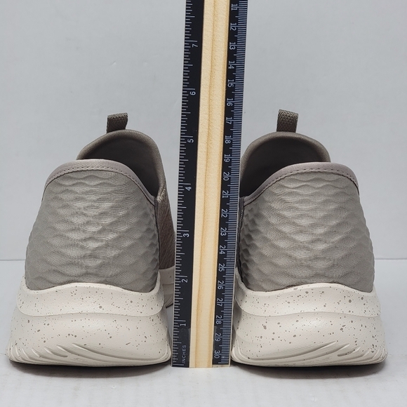 Skechers Slip-Ins Men’s Hands Free Memory Foam Shoes 232452/TPE Size 7 New - Picture 6 of 10
